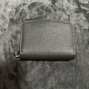Quince Black Pebbled Leather Wallet